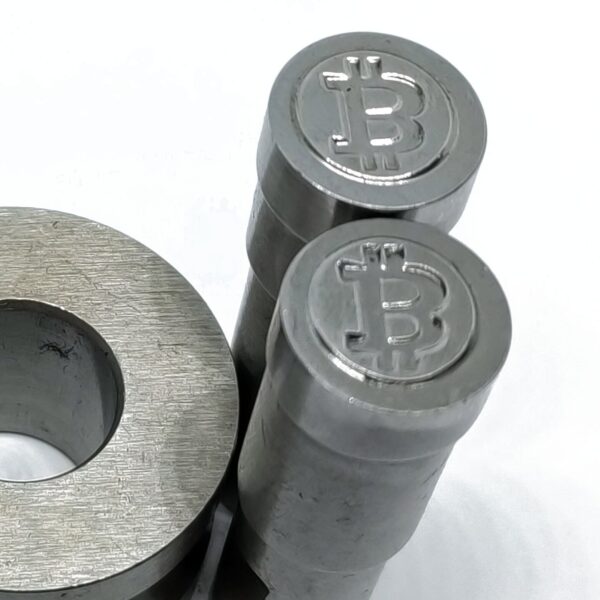 Bitcoin 3d Shaped Mold Die 12mm*12mm For Tablet Press Machine