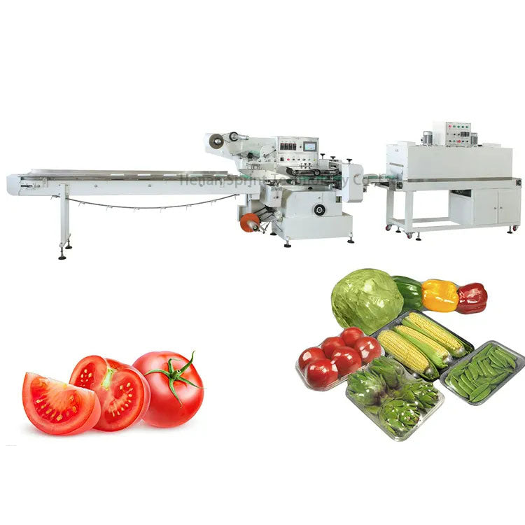Shrink wrapping machine, high speed automatic flow shrink wrapping machine