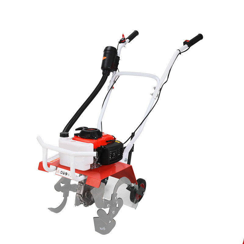 Hand Push Gasoline Power Tiller Machine