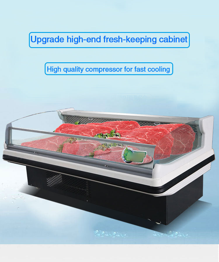 Supermarket Refrigerated Display Case