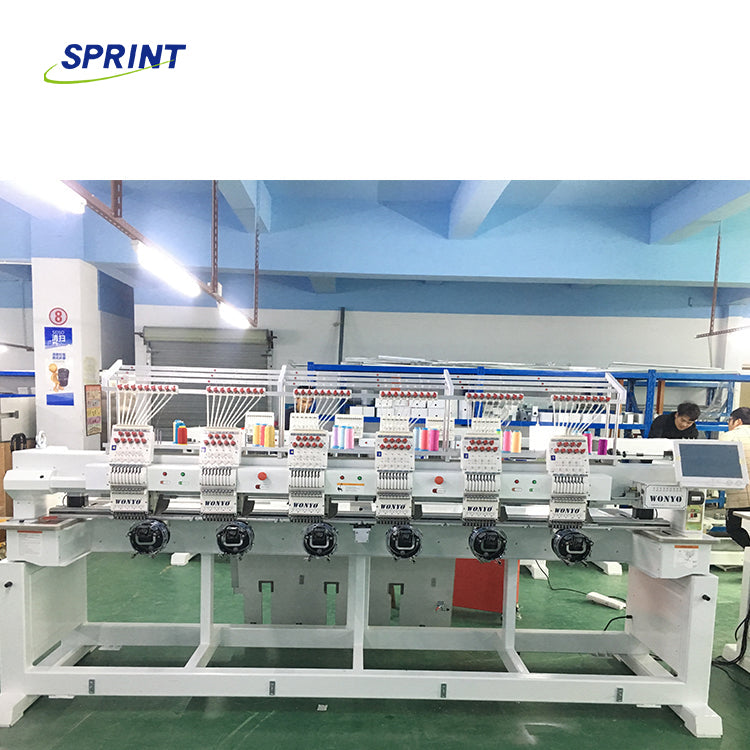 Six Head 12 Needless Embroidery Machine