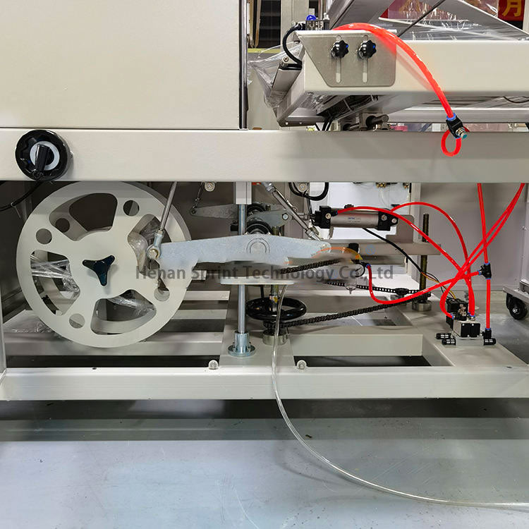 Shrink wrapping machine, high speed automatic flow shrink wrapping machine