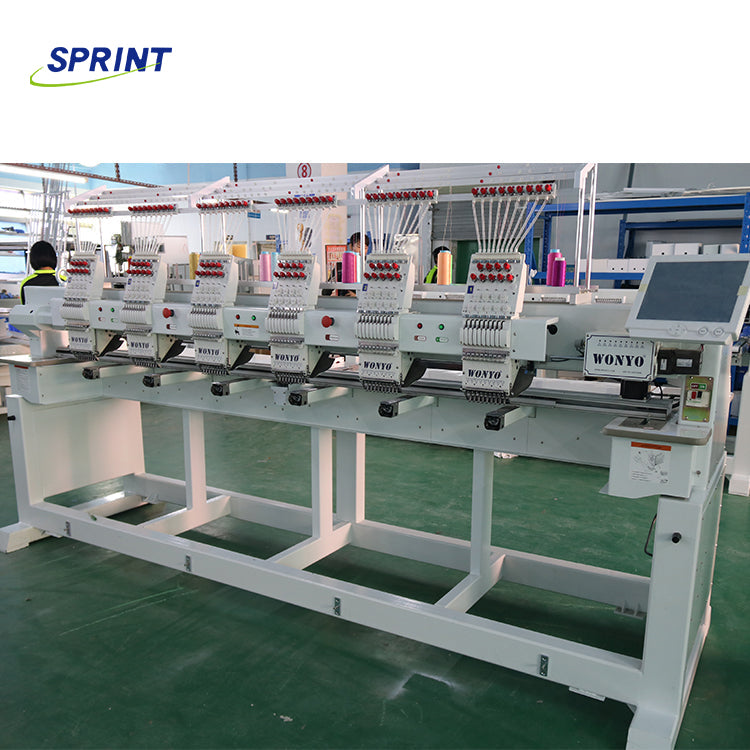 Six Head 12 Needless Embroidery Machine