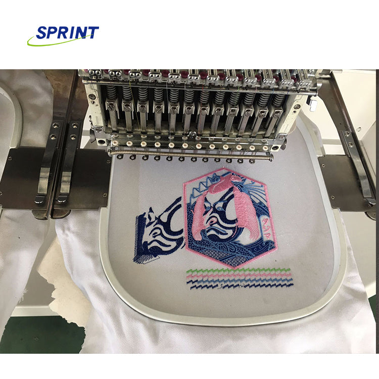 Six Head 12 Needless Embroidery Machine