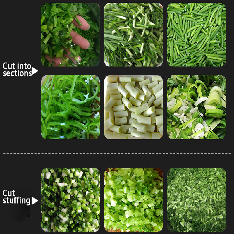 COMMERCIAL DOUBLE SPEED VEGETABLE CUTTING MACHINE