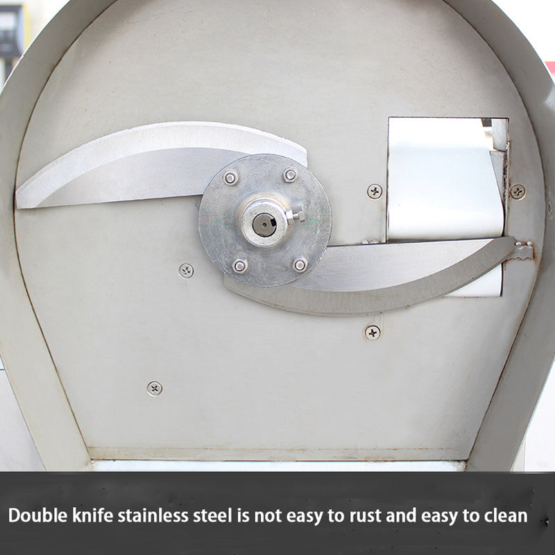 COMMERCIAL DOUBLE SPEED VEGETABLE CUTTING MACHINE