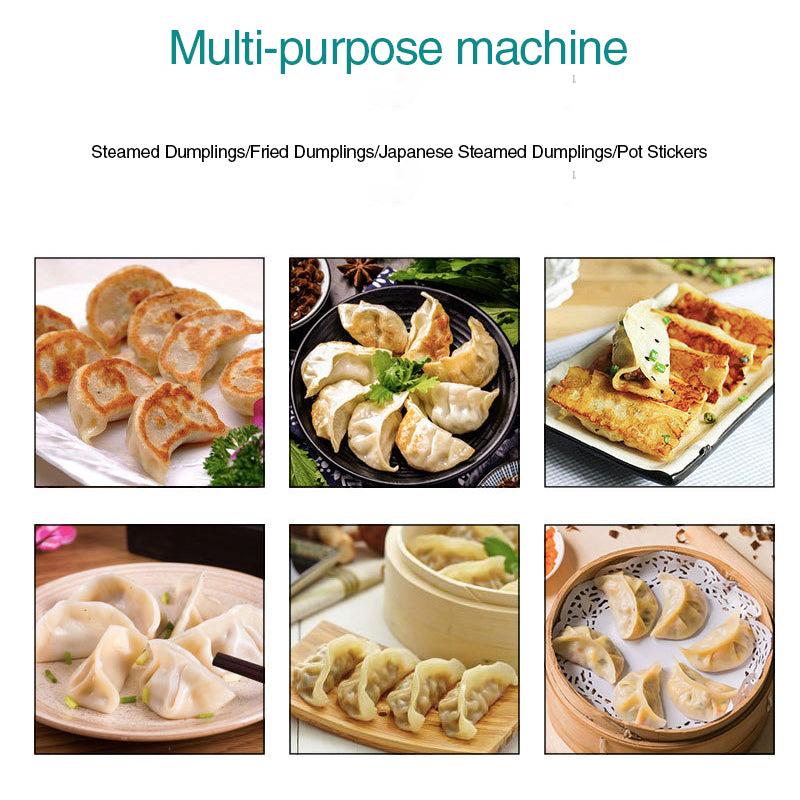 Commercial Dumpling Machine Steamed Dumplings With Fresh Meat