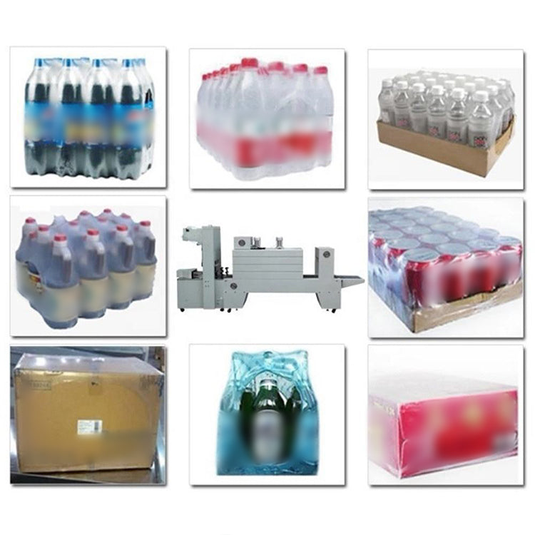 Semi-automatic carton shrink wrapping machine