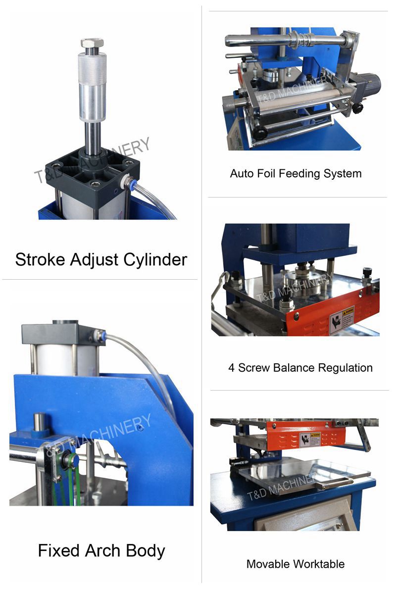 Pneumatic Hot Foil Stamping Machine