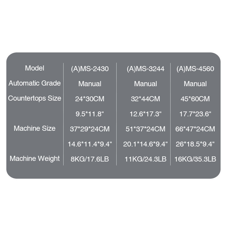 Manual Screen Printing Table