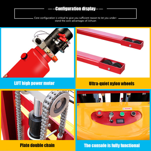 Semi Automatic Stacker Lifter Pallet