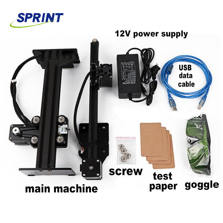 17*20CM Small High Precision CNC Laser Engraving Machine