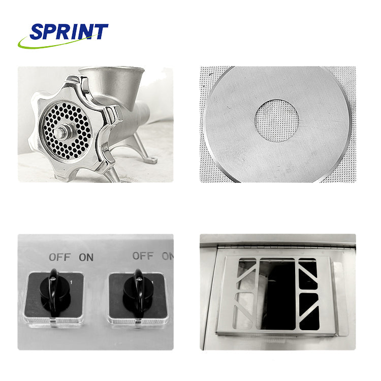 Vertical electric meat grinder multi-function