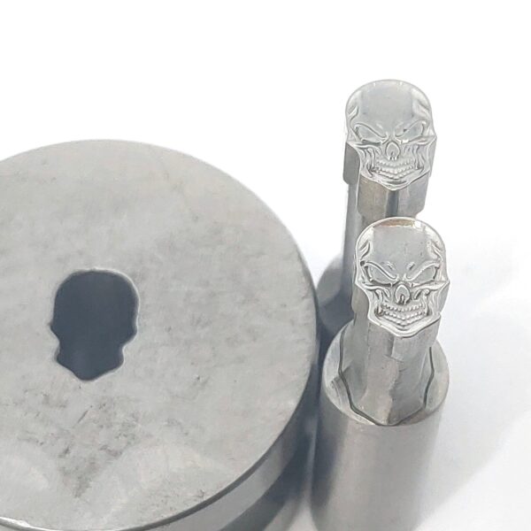 Skull 3d Shaped Mold Die 10mm*7mm For Tablet Press Machine