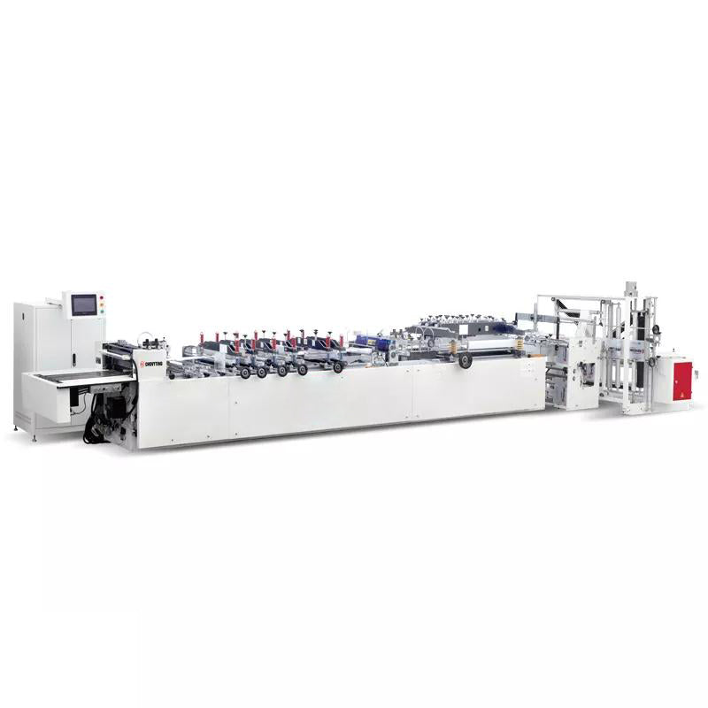 Automatic Standing Pouch Zipper Paper Pouch Making Machine
