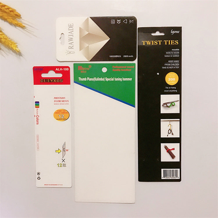 2000 Pcs Blister Paper Packaging Card