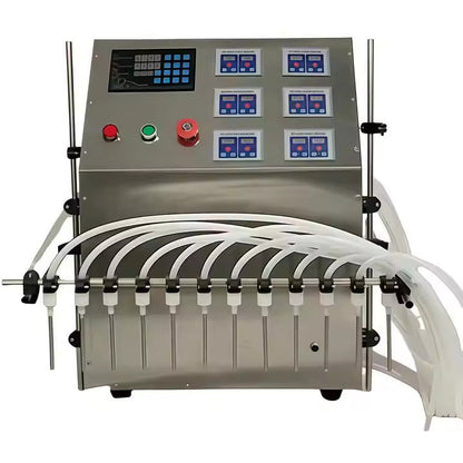 12-Head Diaphragm Pump Liquid Filling Machine
