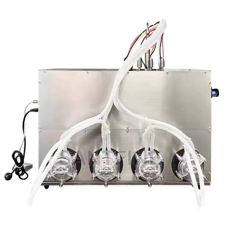 20-1000ml Four Nozzle Spray Bag Filling Machine