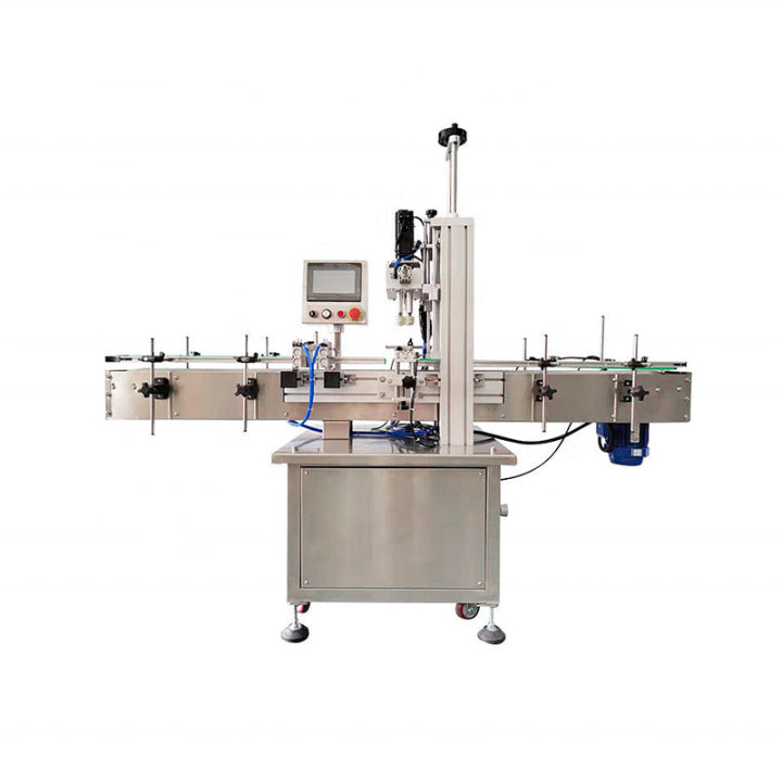 Automatic Can Feeding And Capping Machine – Sprint Machinery