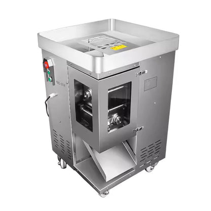 Commercial Stainless Steel Double Knife Meat Slicer