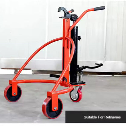 Hydraulic Manual Forklift Oil Bucket Grab Hoist