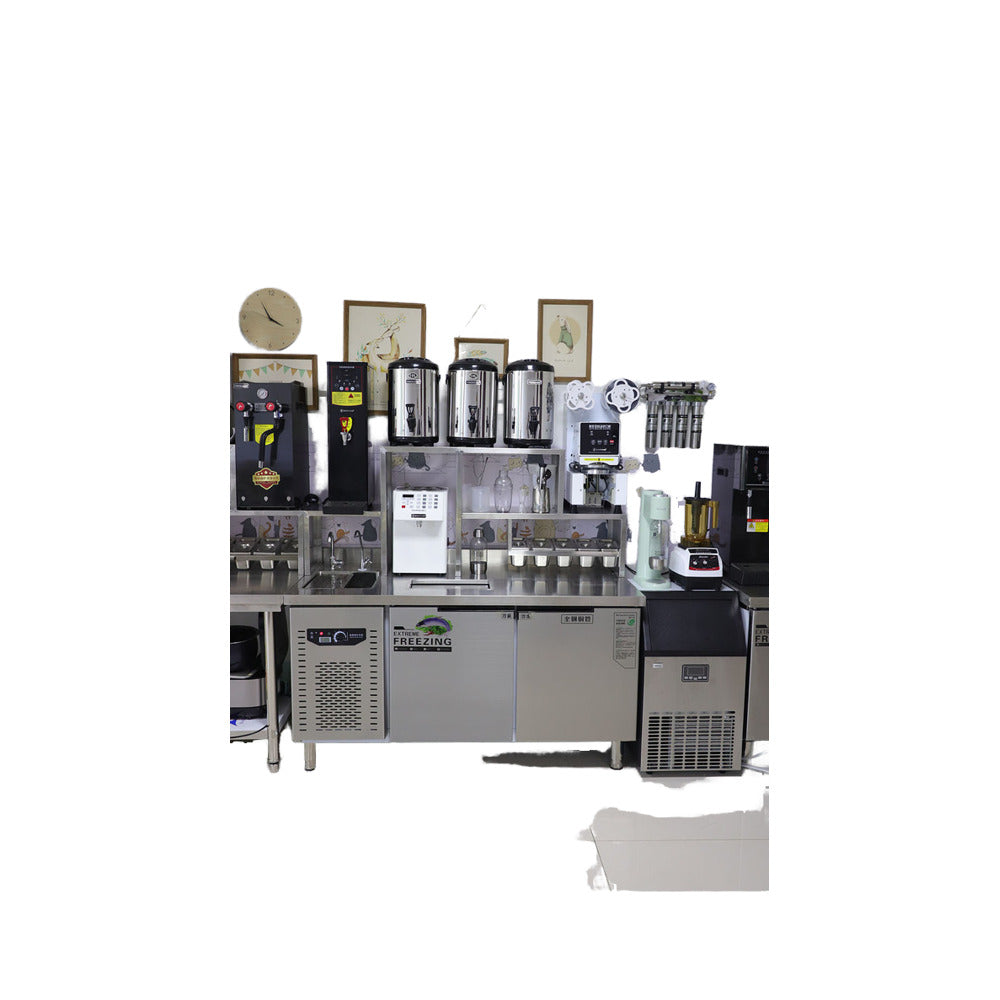 Bubble Milk Tea Shop Counter