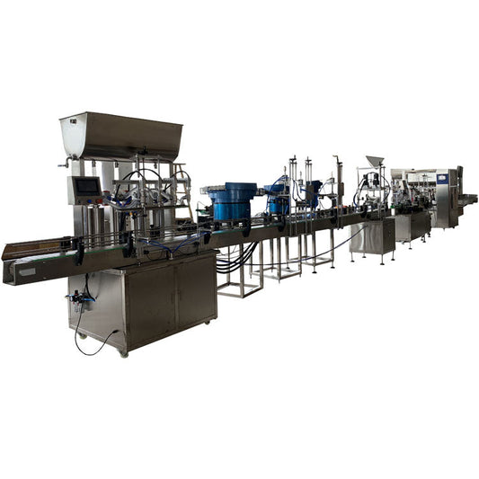 Four-head Automatic Cosmetic Filling Machine, Capping Machine, Labeling Machine
