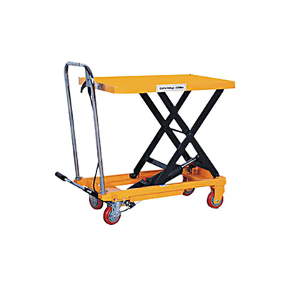 Single Scissor Lift Table Cart 28‘’ x 18‘’ Capacity 330 lb/220lb