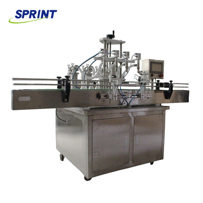 A4 5-5000ml Four-head Automatic Liquid Filling Machine For Oil, Water, Alcohol, Cosmetics And Other Liquid Products