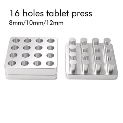 16 Holes Manual Household Powder Tablet Press