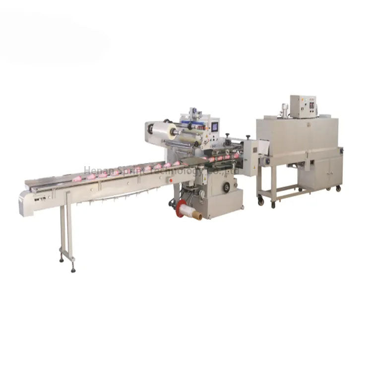 Shrink wrapping machine, high speed automatic flow shrink wrapping machine