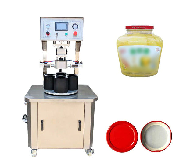 Vacuum Capping Machine For Glass