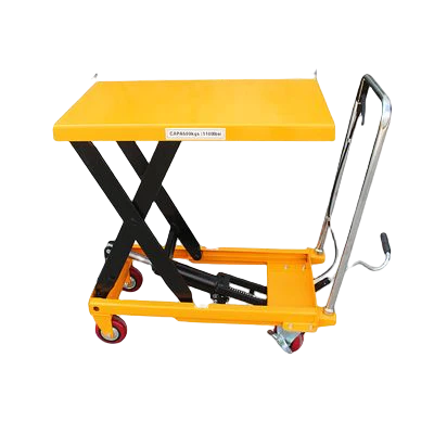 Hydraulic Manual Lift Table Capacity 661 lb/771lb