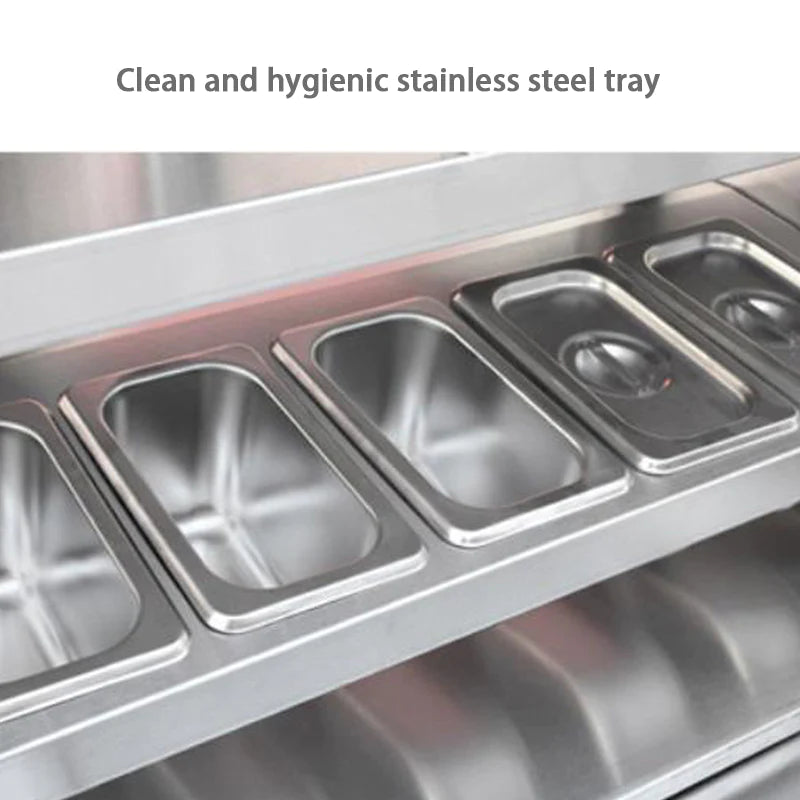 Bubble Tea Bar Counter With Refrigeration And Boba Tea Bar