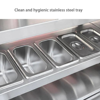 Bubble Tea Bar Counter With Refrigeration And Boba Tea Bar