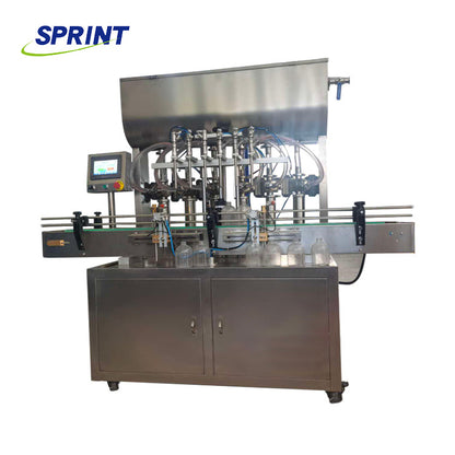 FA6 Six Heads Fully Automatic Electric Paste Filling Machine For Cosmetic Alcohol