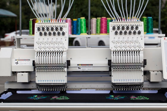 Double Head 12 needless Embroidery Machine