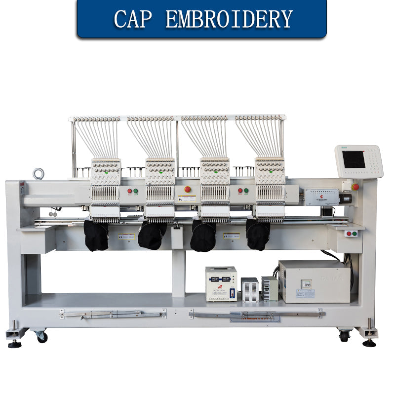 Four Head 12 needless Embroidery Machine