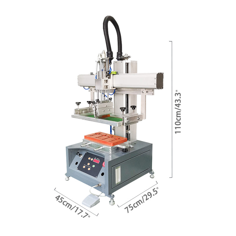 Pneumatic Flat Screen Printing Machine