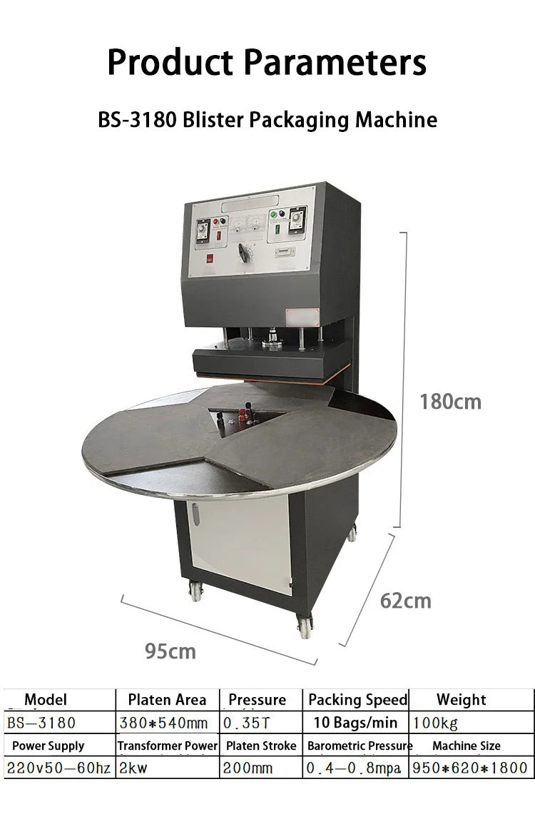 Blister Sealing Machine