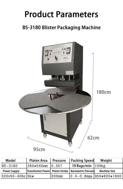 Blister Sealing Machine