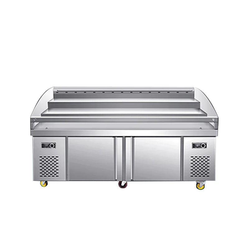 Three-level Ladder Type Freezer Stainless