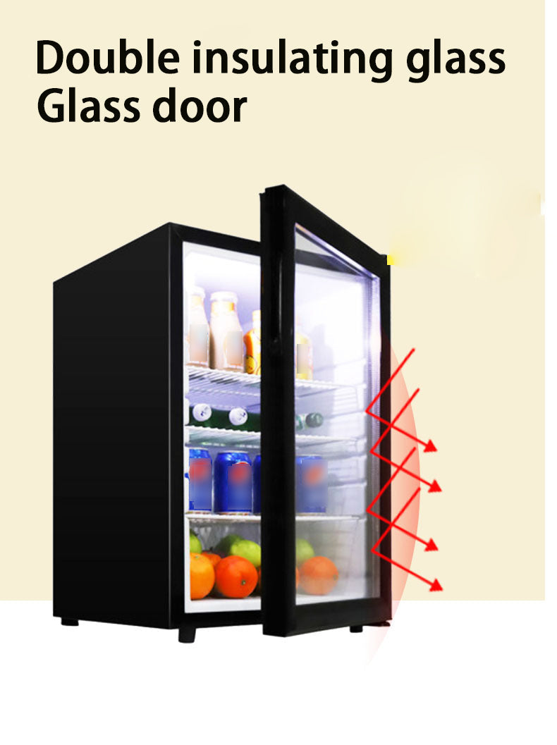 Portable Small Refrigerator for Beverages, Fruits and Breast Milk