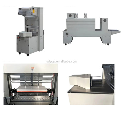 Semi-automatic shrinking horizontal winding machine