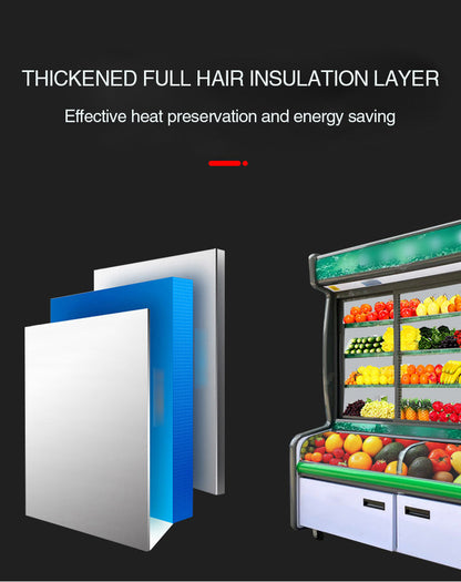 Display Freezer Commercial Refrigerator Vegetable And Fruit Preservation