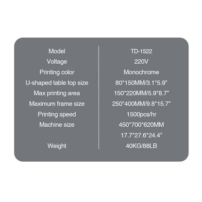 Semi-automatic Screen Printing Machine