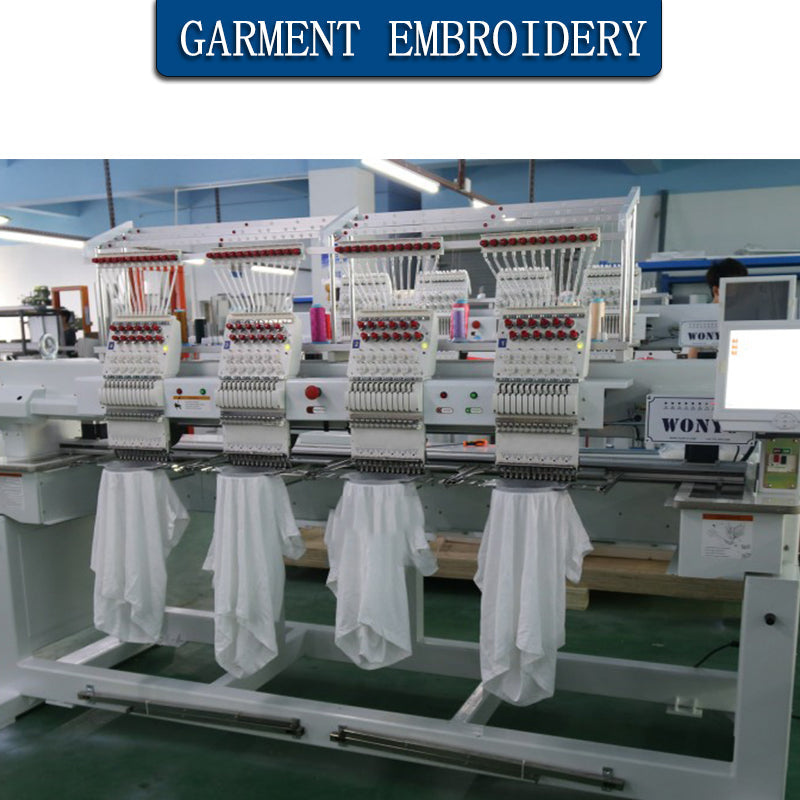 Four Head 12 needless Embroidery Machine