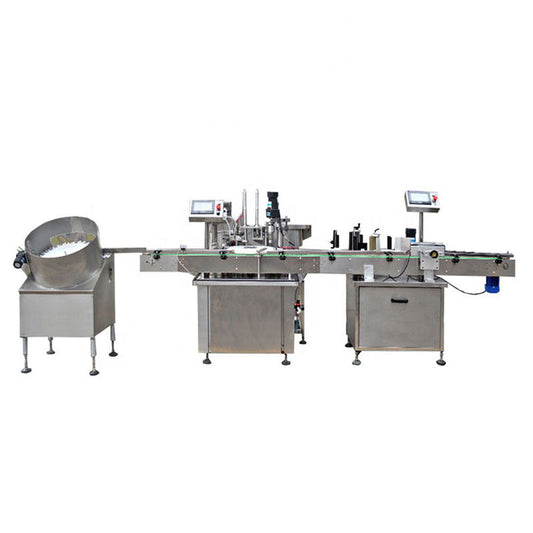 Four-head Automatic Cosmetic Filling Machine, Capping Machine, Labeling Machine