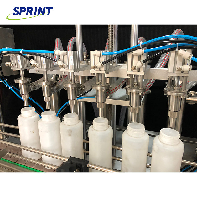 A6 5-5000ML Six Heads Automatic Filling Machine