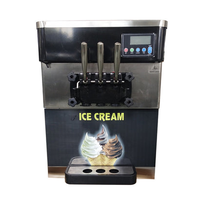 Commercial Soft Ice Cream Maker With Refrigerant